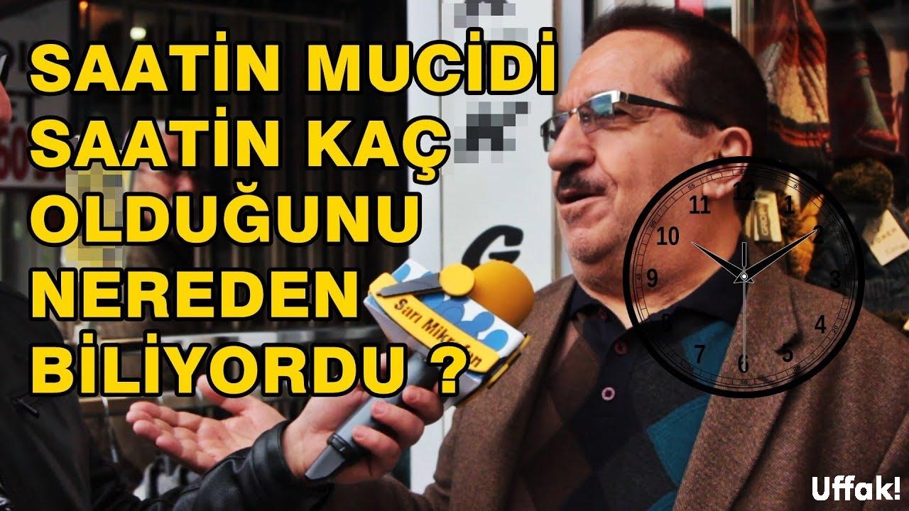 SAATİ İCAT EDEN SAATİN KAÇ OLDUĞUNU NEREDEN BİLİYORDU - SARI MİKROFON 3 saati icat eden kişi